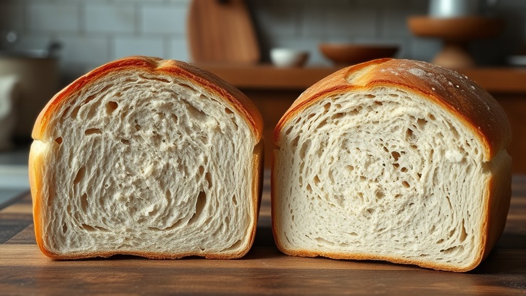 overmixing flattens bread flavor