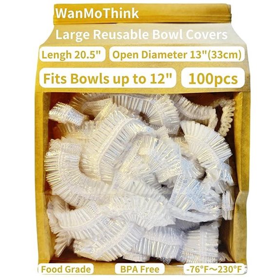 Reusable Bread Proofing Bowl Covers (100 Pack)