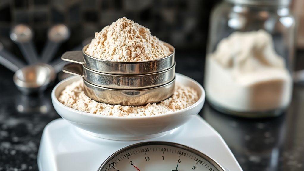 packing affects ingredient weight