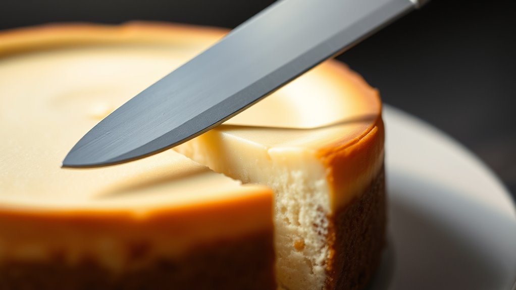 perfect cheesecake slicing techniques
