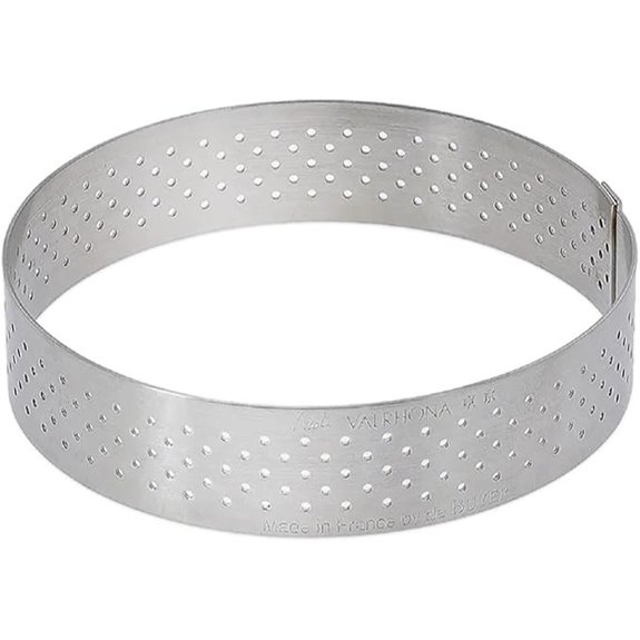 de Buyer Perforated Tart Ring 11.25 Diameter