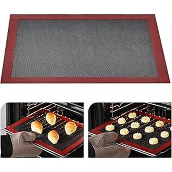 KitchenRaku Perforated Silicone Baking Mat