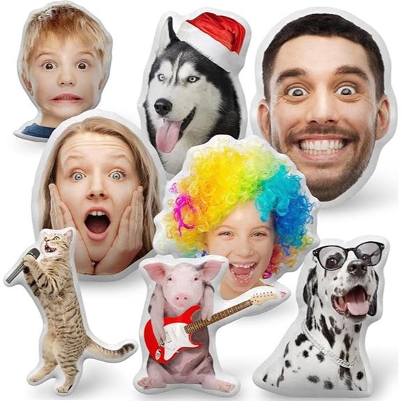 Custom Pet Pillow with Photo Funny Elephant Gift