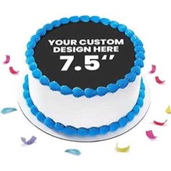 Custom Edible Cake Prints with Photo Uploads