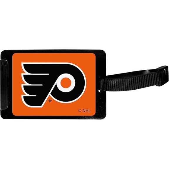 Siskiyou Sports Unisex NHL Philadelphia Flyers Luggage Tag Black One-size
