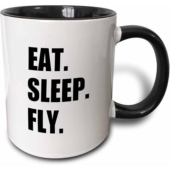 Eat Sleep Fly Pilot Mug (11oz)