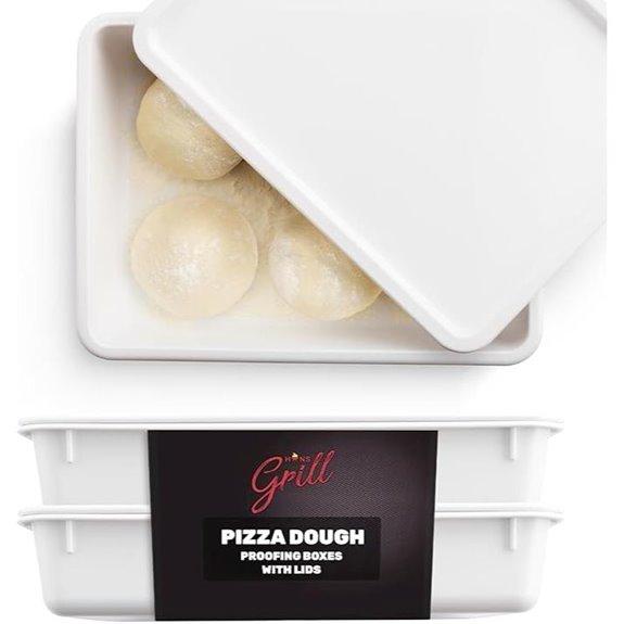 Hans Grill Pizza Dough Proofing Box (2-Pack)