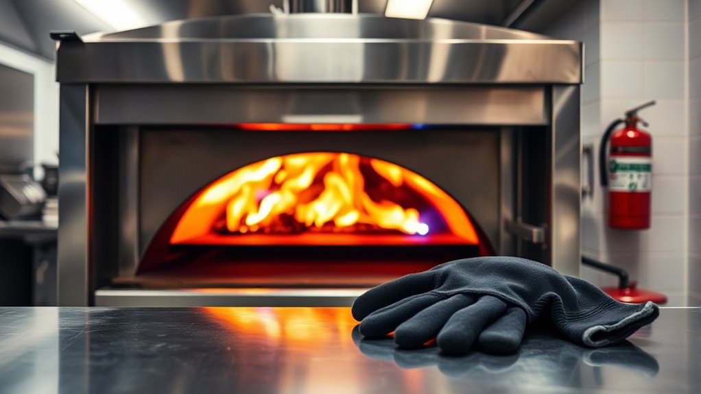 pizza oven safety precautions