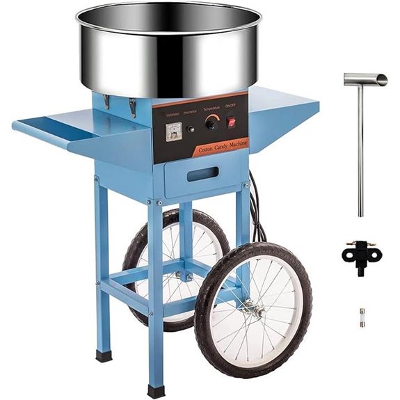 Commercial Cotton Candy Machine with Cart