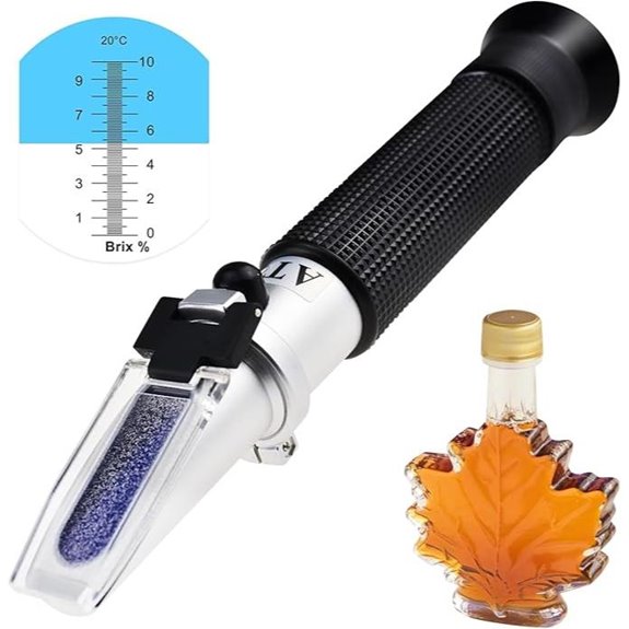Portable Brix Refractometer for Sugar Content Testing