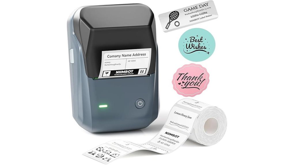 portable user friendly label printer