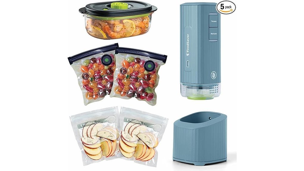 portable vacuum sealer marinate