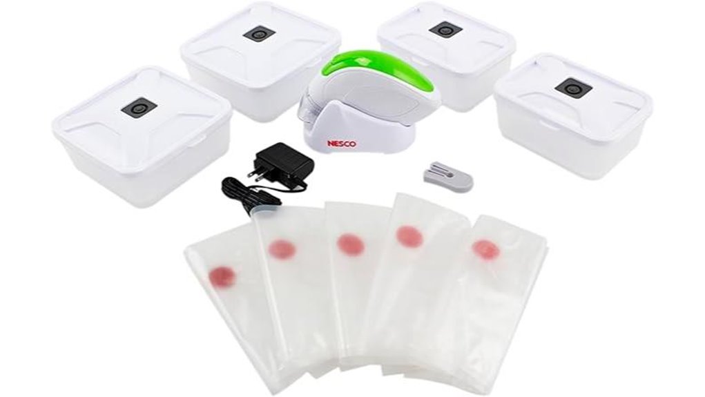 portable vacuum sealing kit
