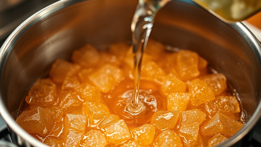 pour liquids slowly safely