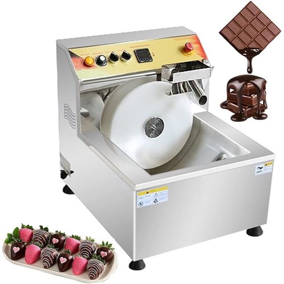 Commercial Chocolate Fountain Machine (1200W 12.4L)