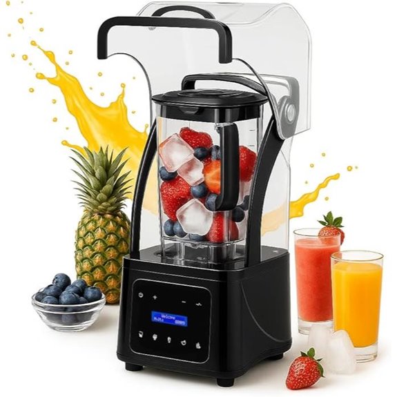 Commercial 5-in-1 Blender with 2200W Motor