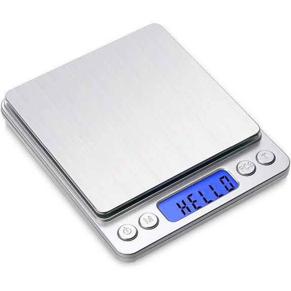 Toprime Digital Food Scale 500g/0.01g with LCD