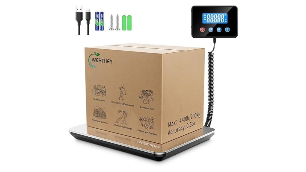 precise postal weight measurement