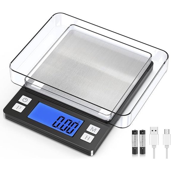 BOMATA 0.01g Digital Scale with Tare and Hold