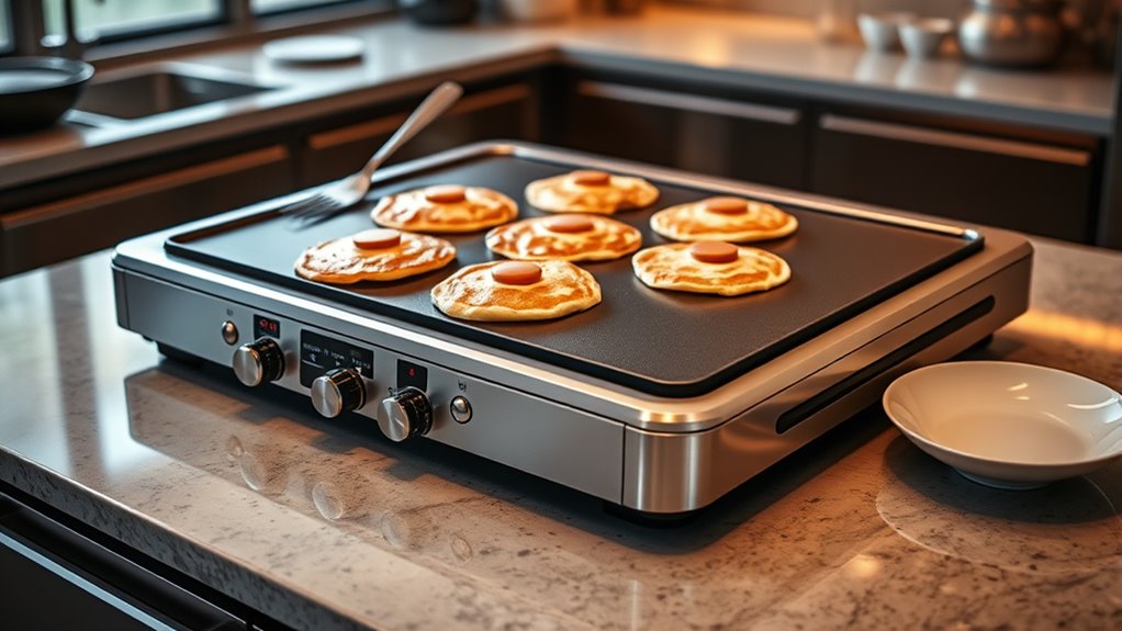 premium cooking surface features