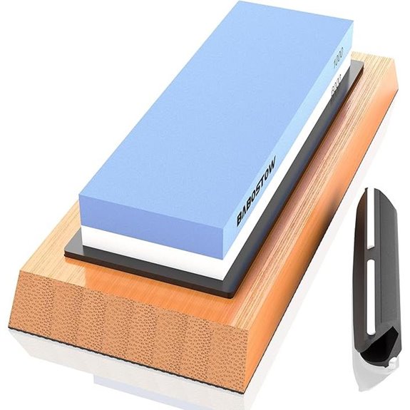 Premium Whetstone Knife Sharpening Stone (6000/1000 Grit)