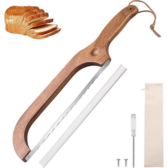 Premium 14.5 Bread Knife for Sourdough and Baguettes