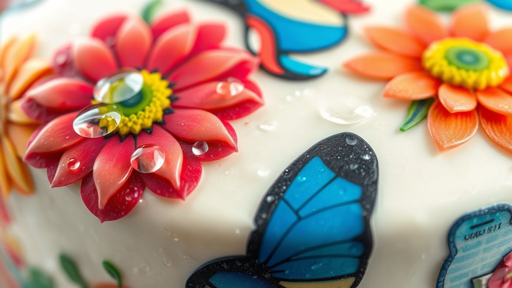 preserve edible image vibrancy