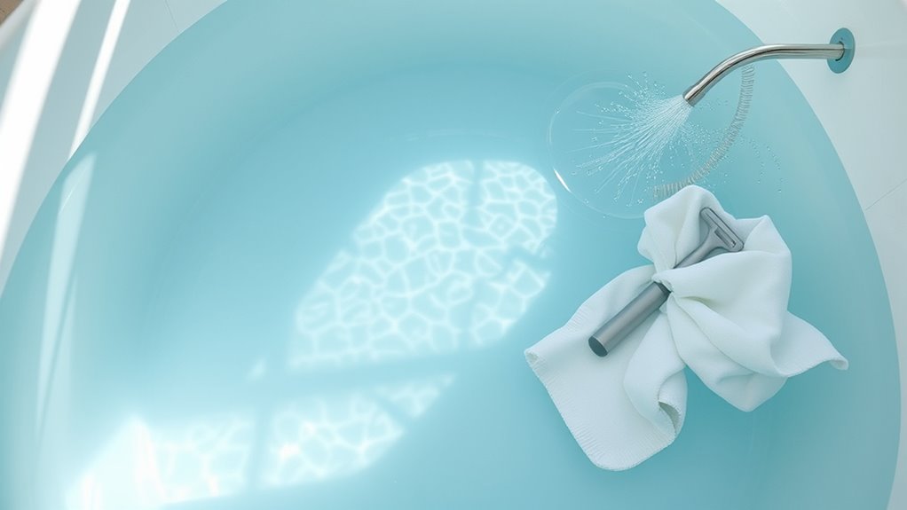 prevent algae and mineral accumulation