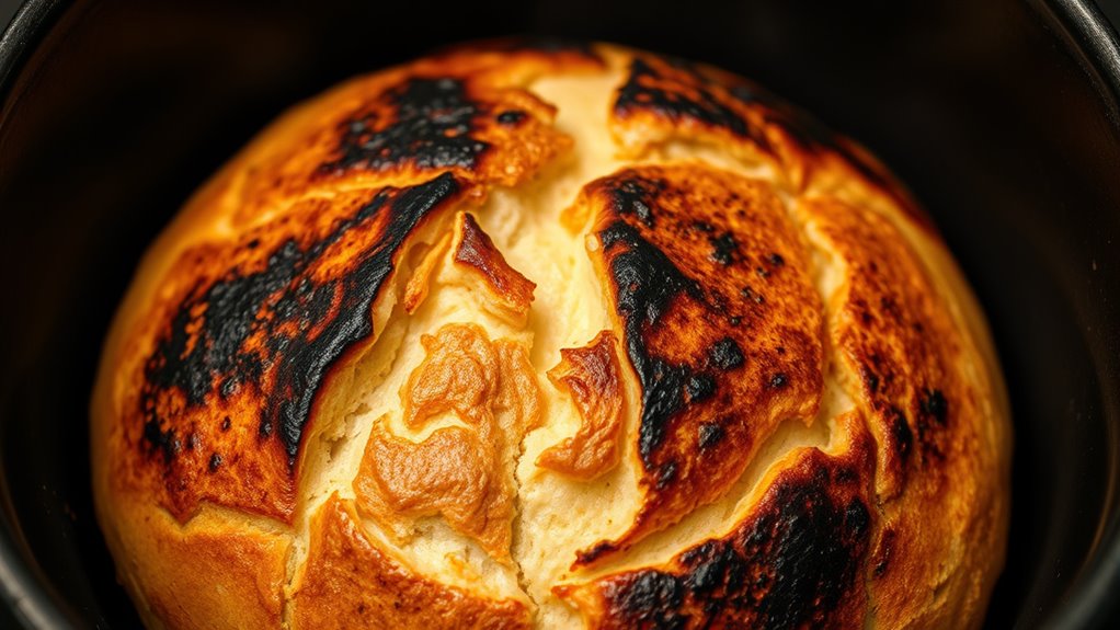 prevent burning with even heat