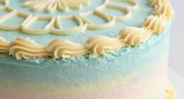 prevent buttercream stencil pull up