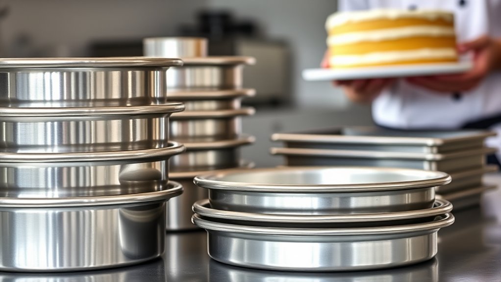 professional layered cake pans