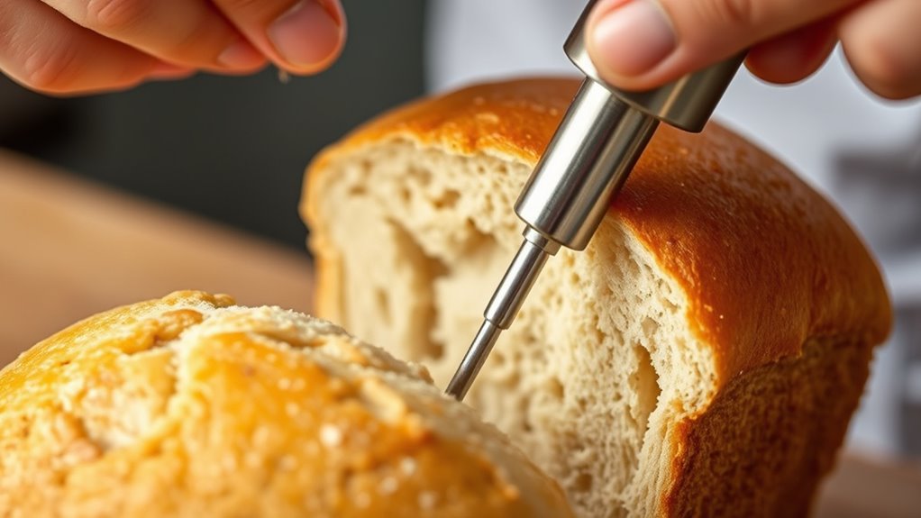 proper bread temperature measurement