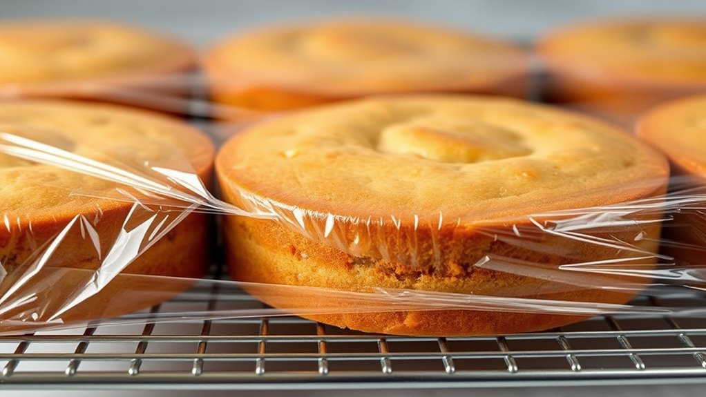 proper cake layer storage