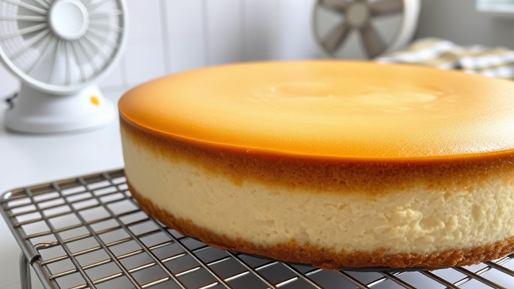 proper cheesecake cooling techniques