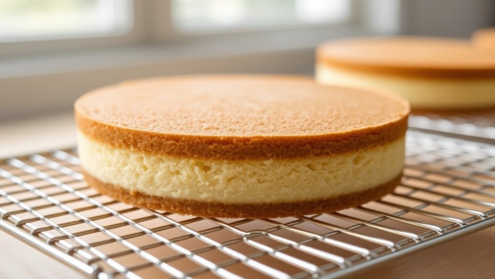 proper cooling ensures cake stability