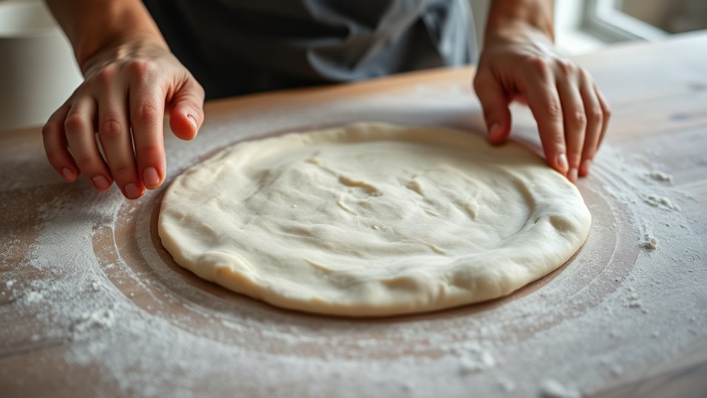 proper dough handling techniques