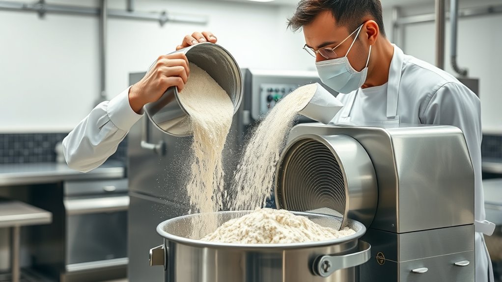 proper flour handling procedures