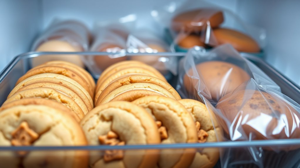 proper freezing baked goods