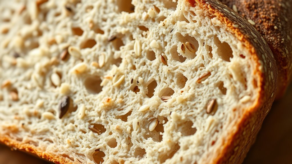 proper hydration improves bread texture