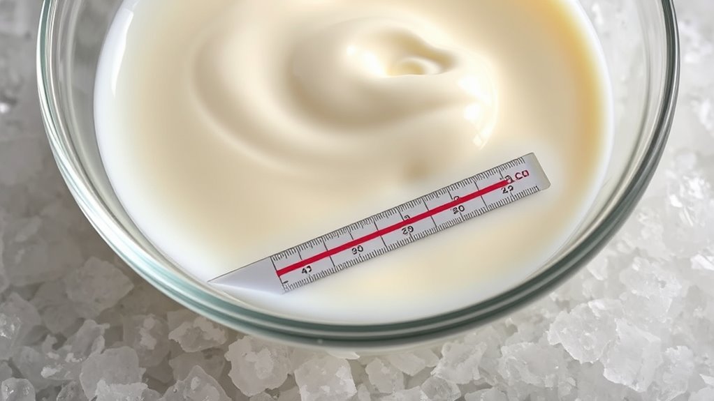 proper ice cream cooling techniques