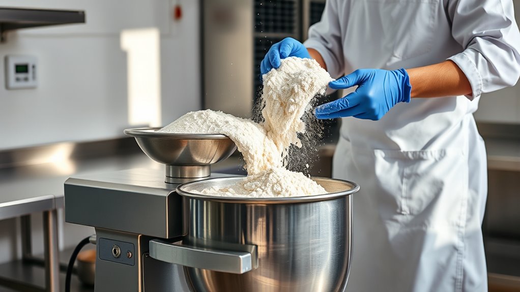 proper loading minimizes airborne dust