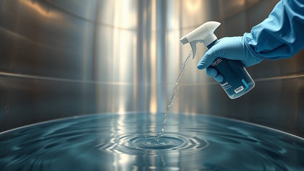 proper reservoir cleaning routine