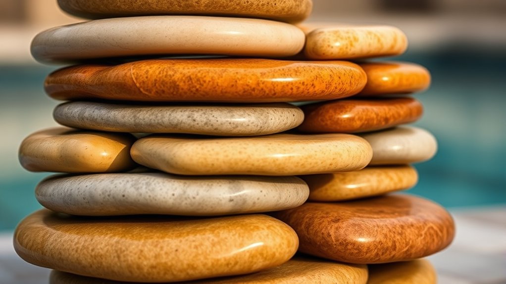 proper stone placement enhances pool performance