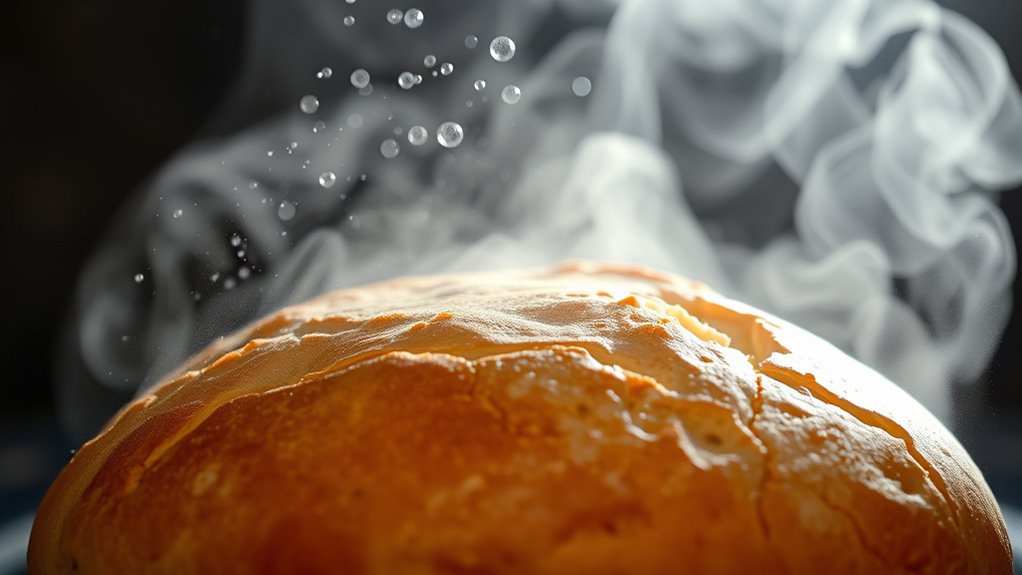 rapid dough expansion during baking