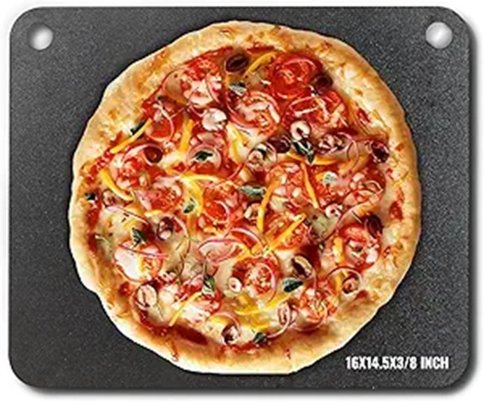 VEVOR 16 x 14.5 Pizza Steel Plate