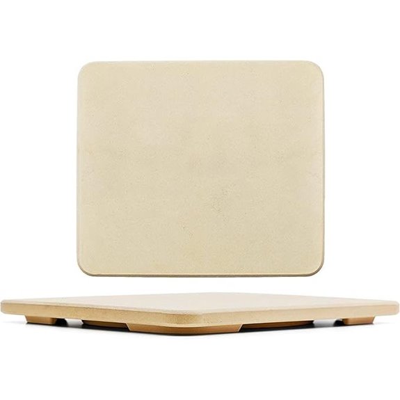 SOLIDO Rectangular Pizza Stone 14x16 for Oven/Grill