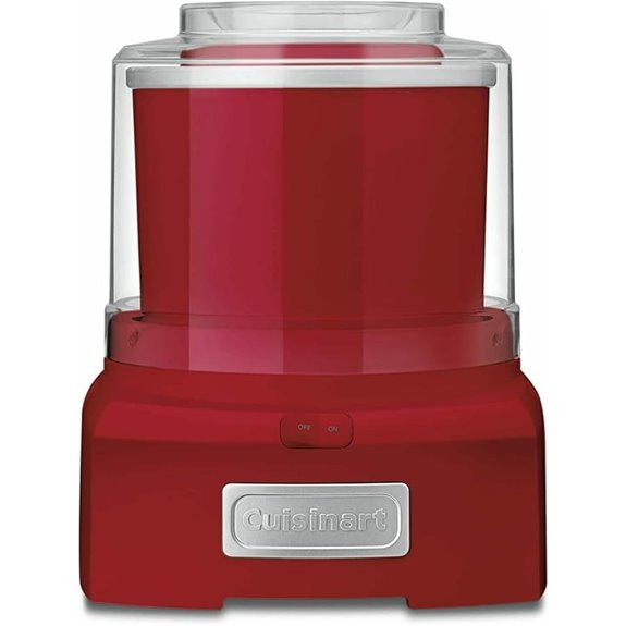 Cuisinart Ice Cream Maker 1.5 Quart Red