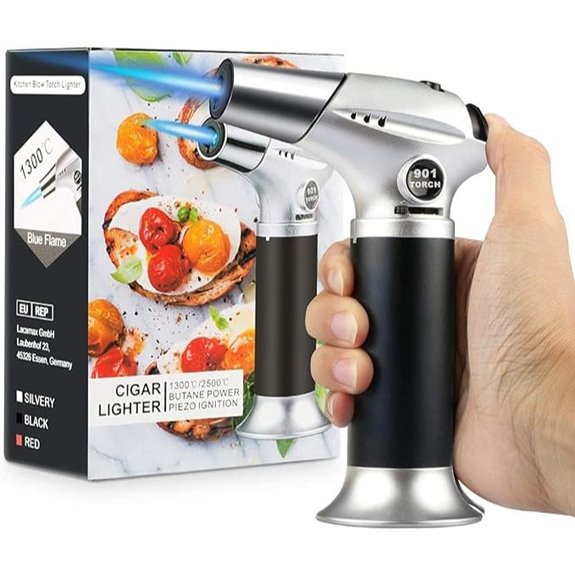 Home-Grade Refillable Blow Torch for Cooking & DIY