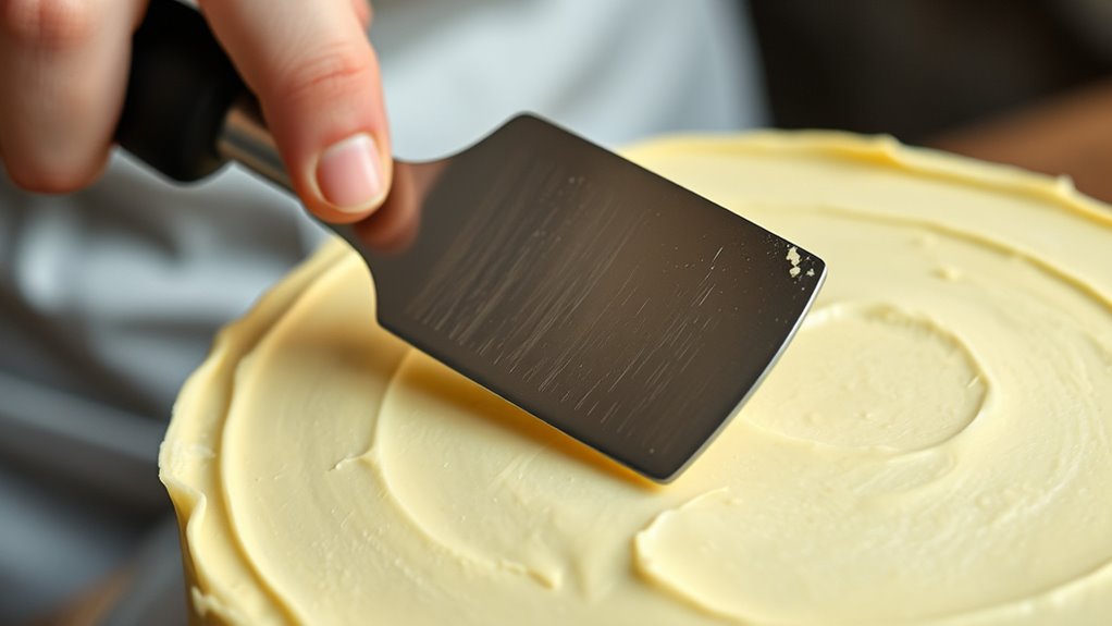 refine buttercream edges consistently