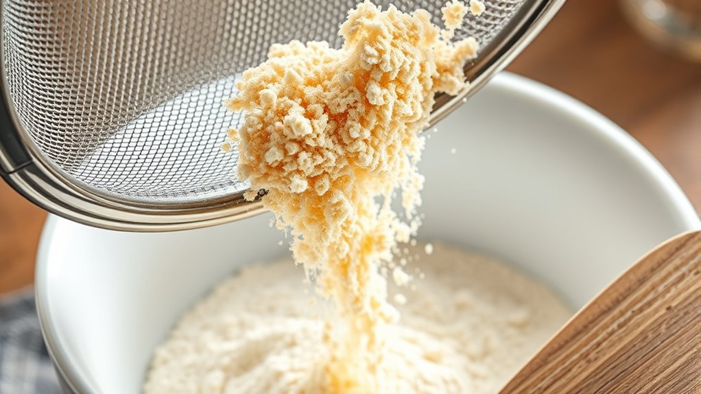 refine flour to control